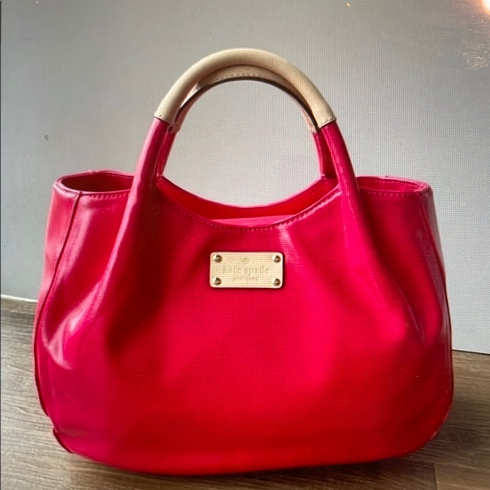 Kate Spade hot pink satchel bag